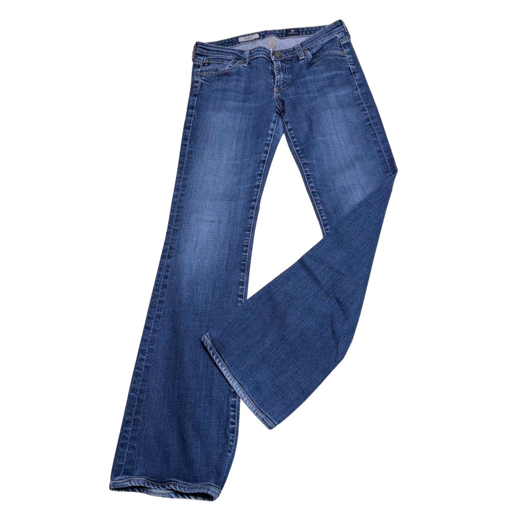 AG Adriano Goldschmied VTG Y2K The Angel Jeans Womens 28 Blue Bootcut Low Rise